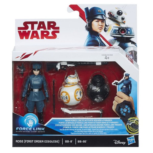 Star Wars E8 deluxe figurky 3 ks 9,5 cm "Force Link" BB-8, BB-9E
