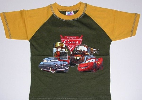Dětské bavlněné tričko motivem CARS