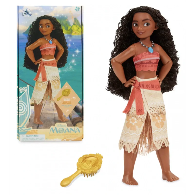 Disney panenka Moana s hřebenem