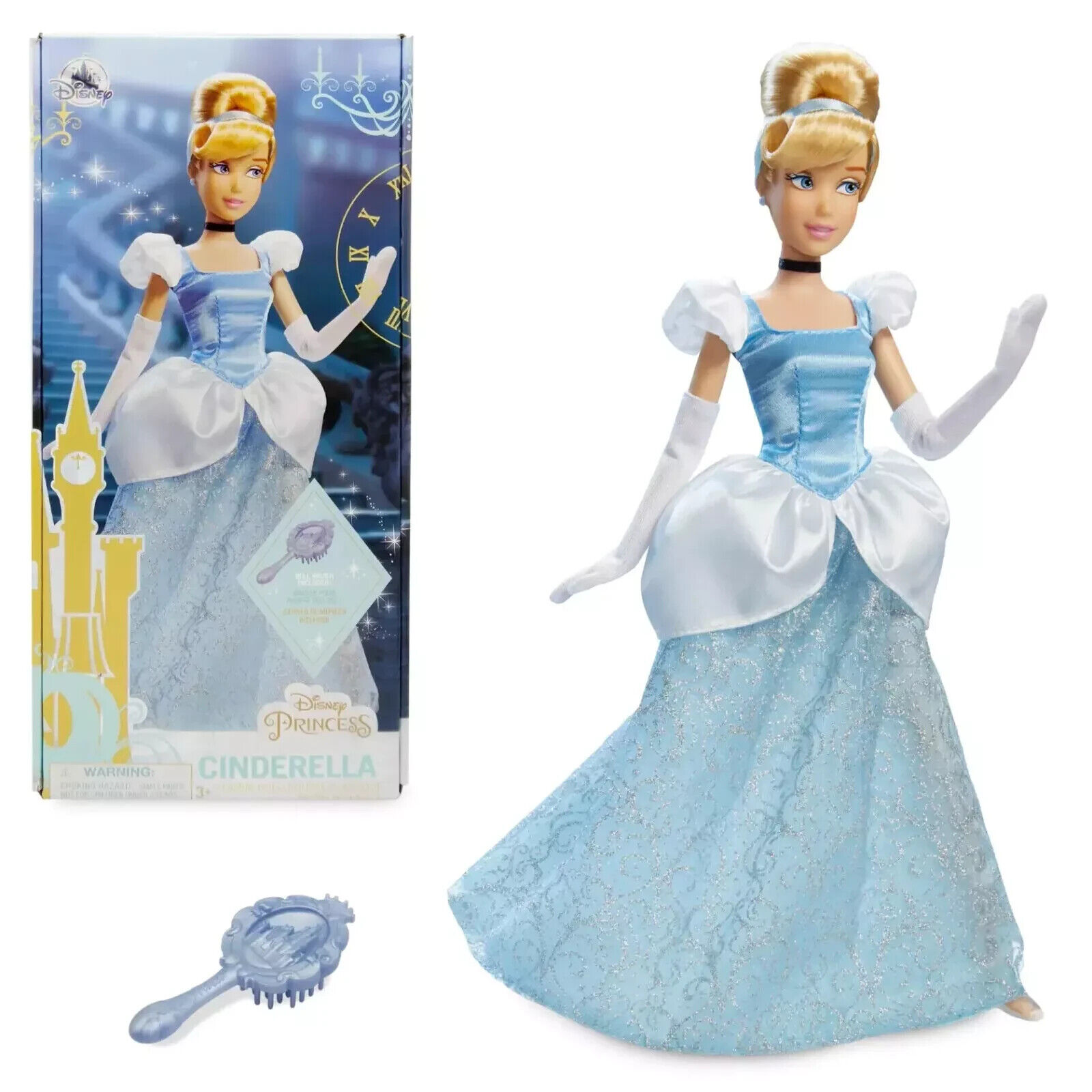 Disney panenka Popelka s hřebenem