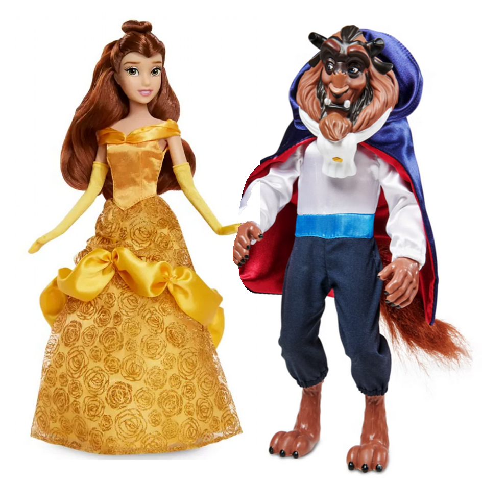 sada panenek Bella+Beast Kráska a zvíře