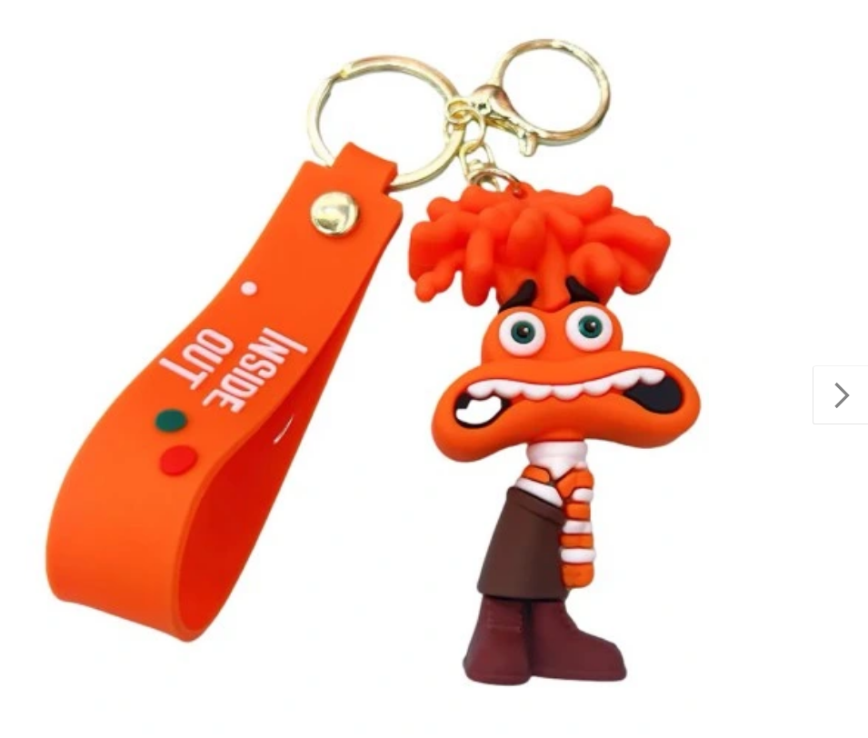 Klíčenka Inside Out - V hlavě - Strach 