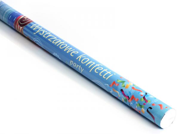 Konfety vystřelovací - barevné pásky 80cm