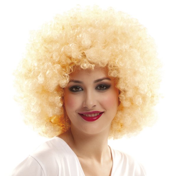 Paruka Anděl - Blond kudrnatá - Jumbo