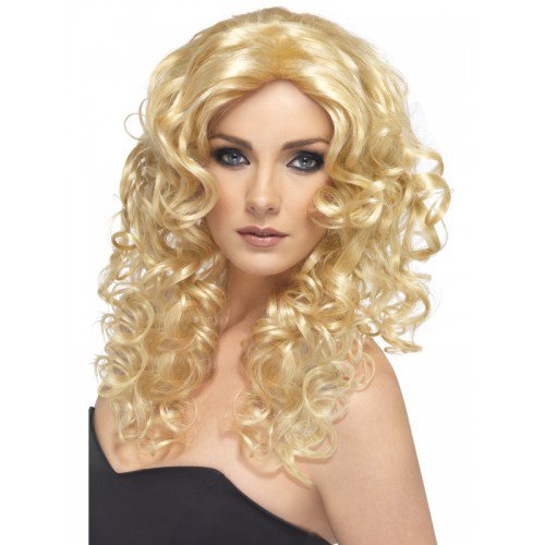 Paruka vlnitá blond - Glamour