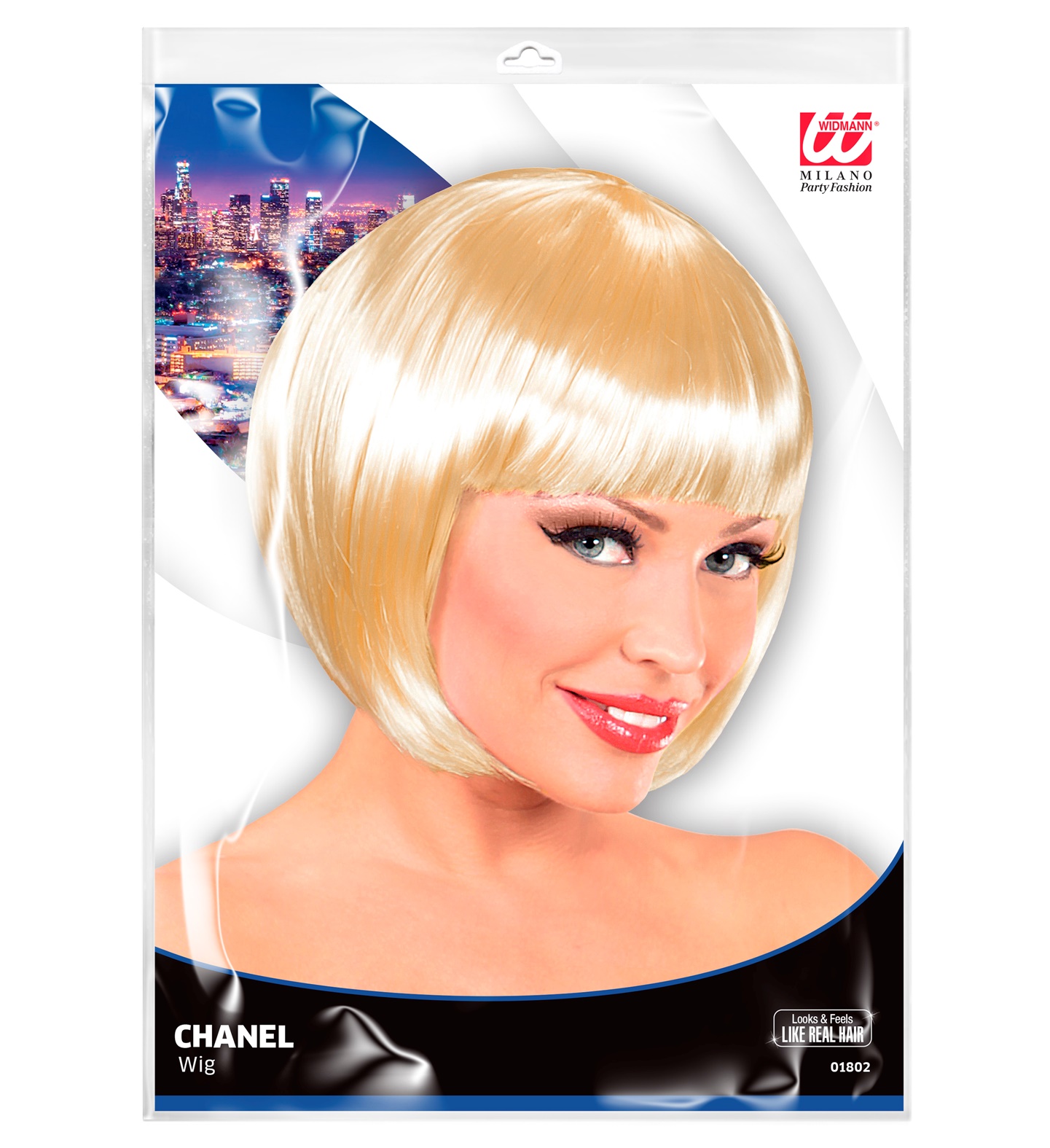 Paruka blond mikádo - charleston