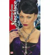 náhrdelník Křížek s "briliantem"