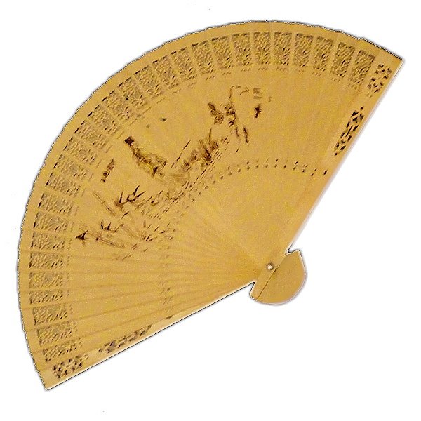 Vějíř santalové dřevo 2