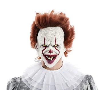 Maska klaun Pennywise s vlasy
