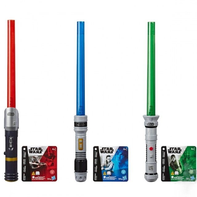 Star wars světelný meč na baterie modrý