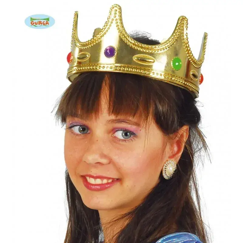 královská koruna zlatá