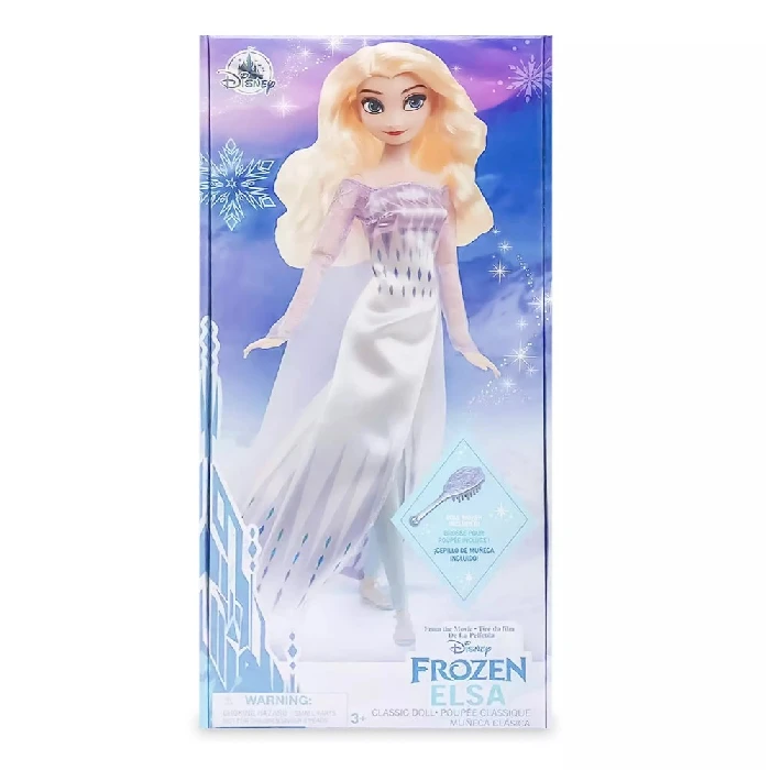 Disney panenka Elsa s hřebenem - Frozen Filmová edice
