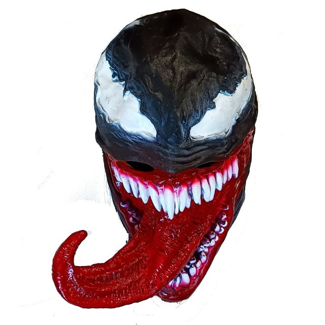 Latexová maska Venom s jazykem 