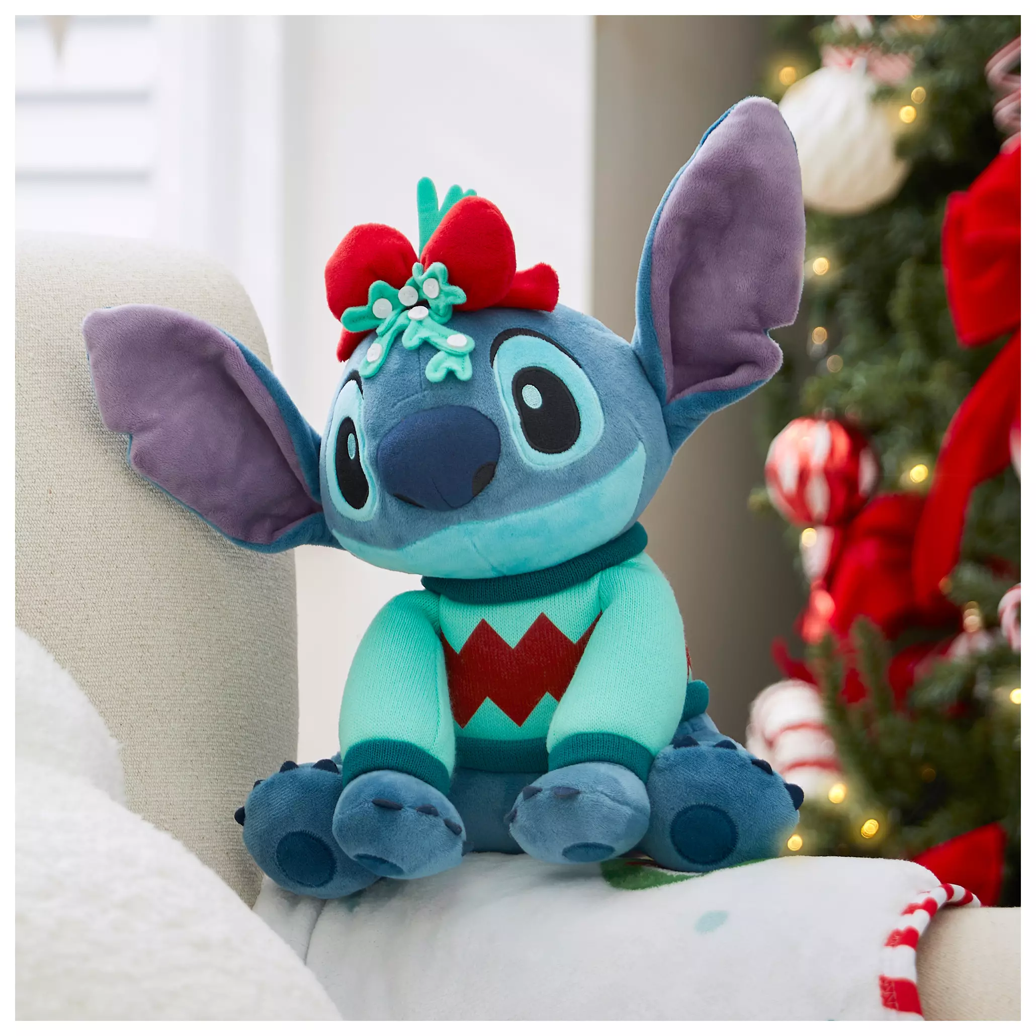 Stitch  Plyšová hračka, 35cm vánoční