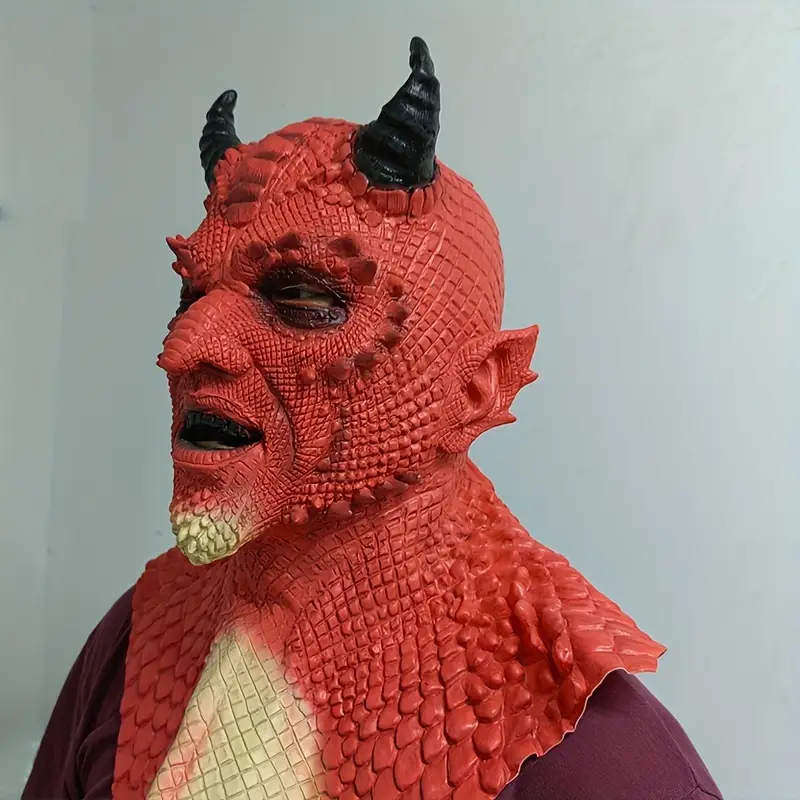 Latexová Maska Démon