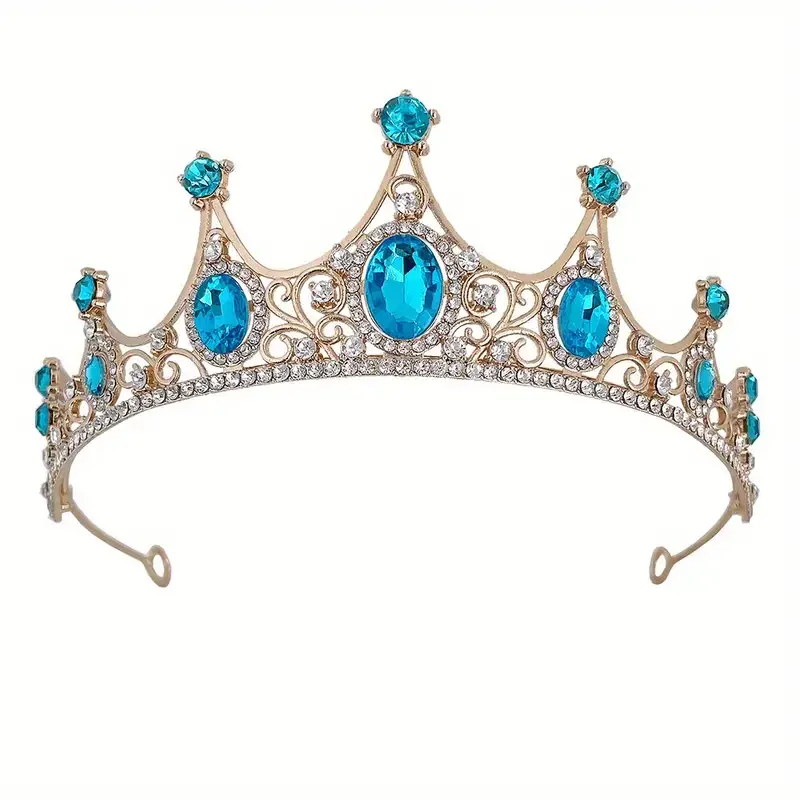 Korunka - štrasová TIÁRA do vlasů Gueen 