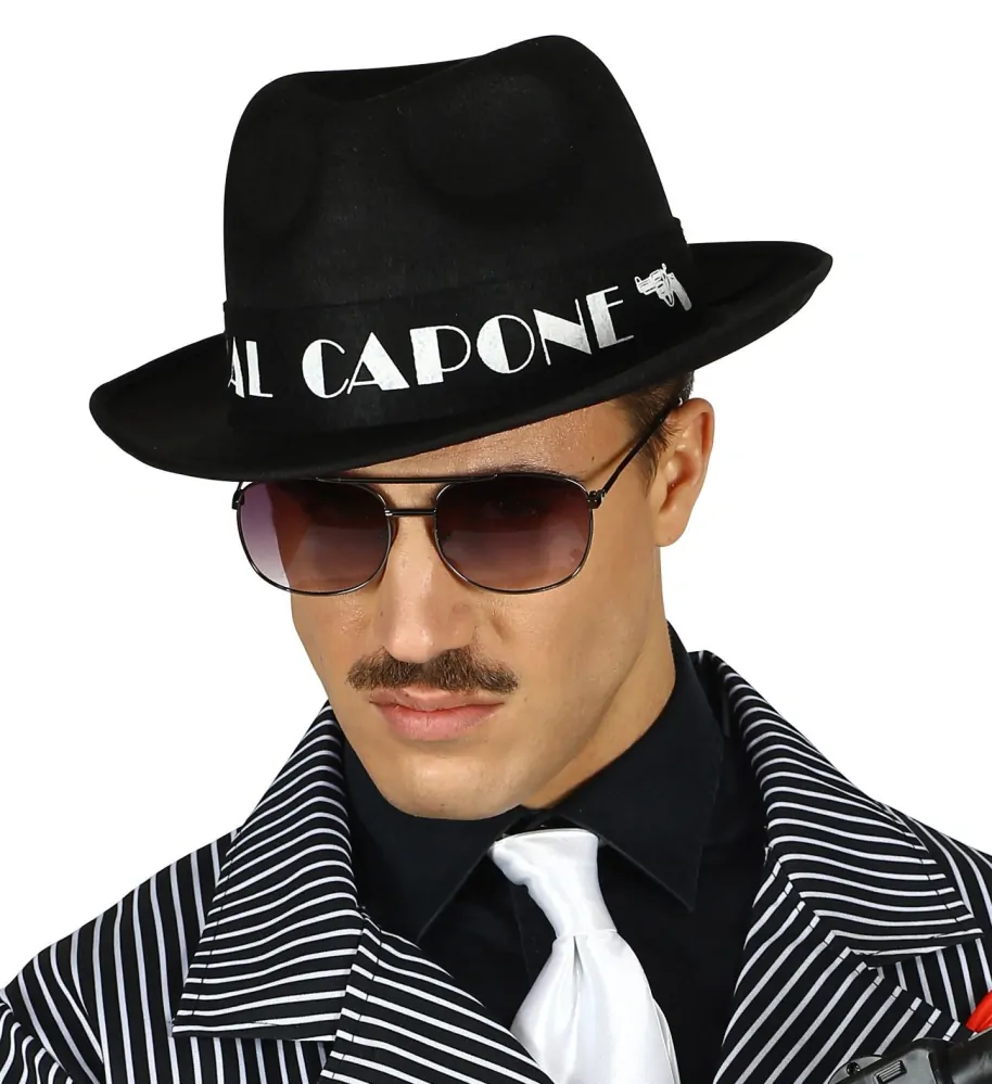 Černý klobouk Al Capone