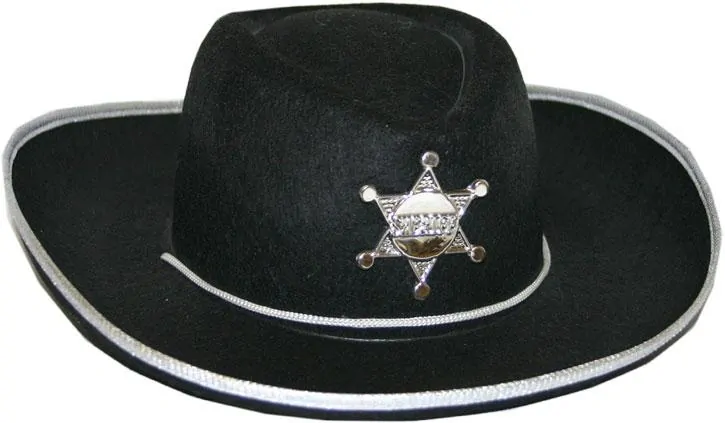 Kovbojský klobouk dětský Šerif 