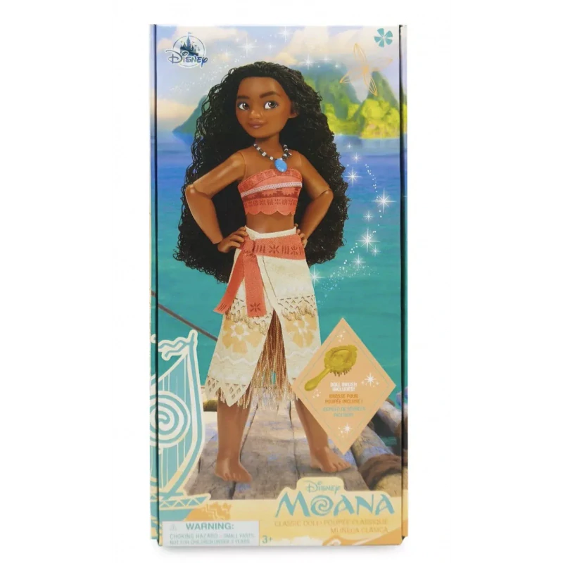 Disney panenka Moana s hřebenem