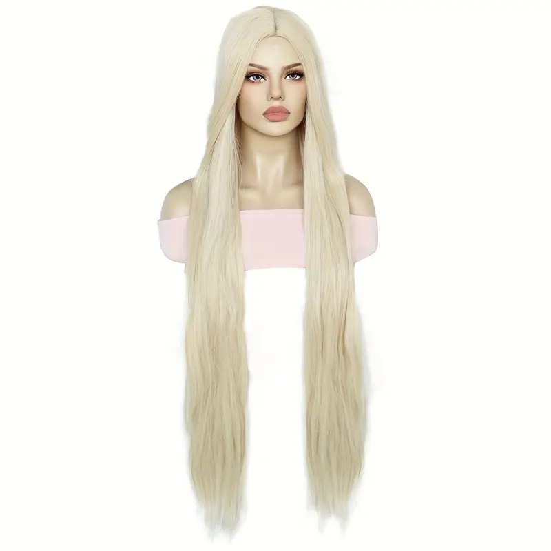 Blond paruka dlouhá 1m