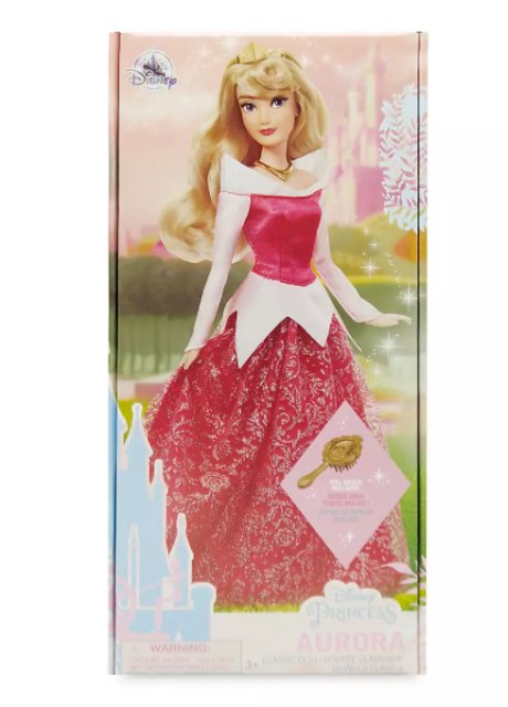 Disney panenka Šípková Růženka s hřebenem