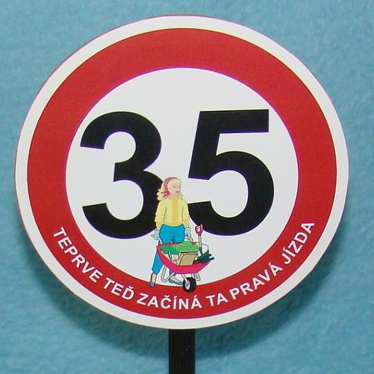 Značka - 35 - Pro ženu - Teprve teď začíná 