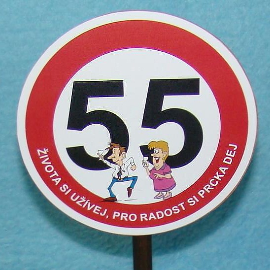 Značka - 55 - Užívej si života