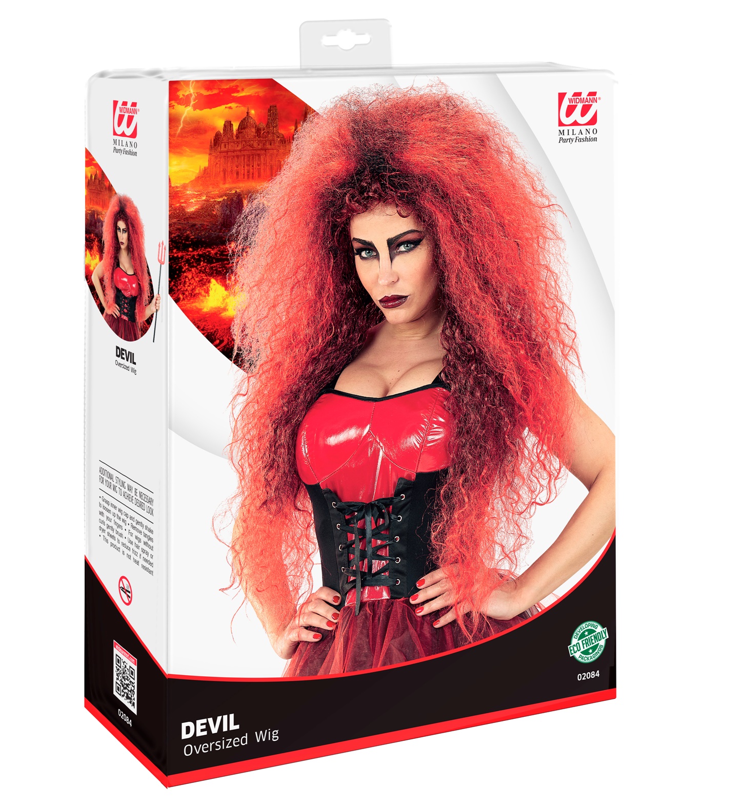 paruka čertice - madam Devil