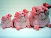 POKLADNIČKA PRASÁTKO VĚTŠÍ RŮŽOVÉ