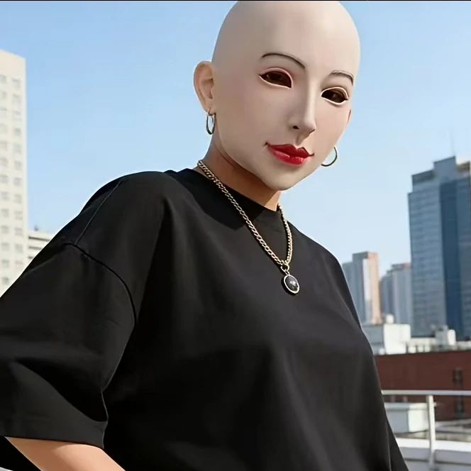 REALISTICKÁ MASKA ŽENA KIM 