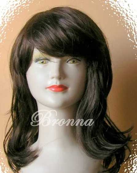 dámská hnědá paruka Bronna