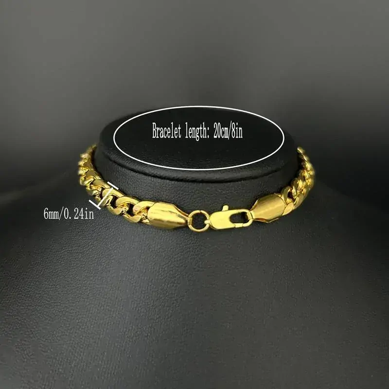 Rapper - zlatý řetěz a náramek