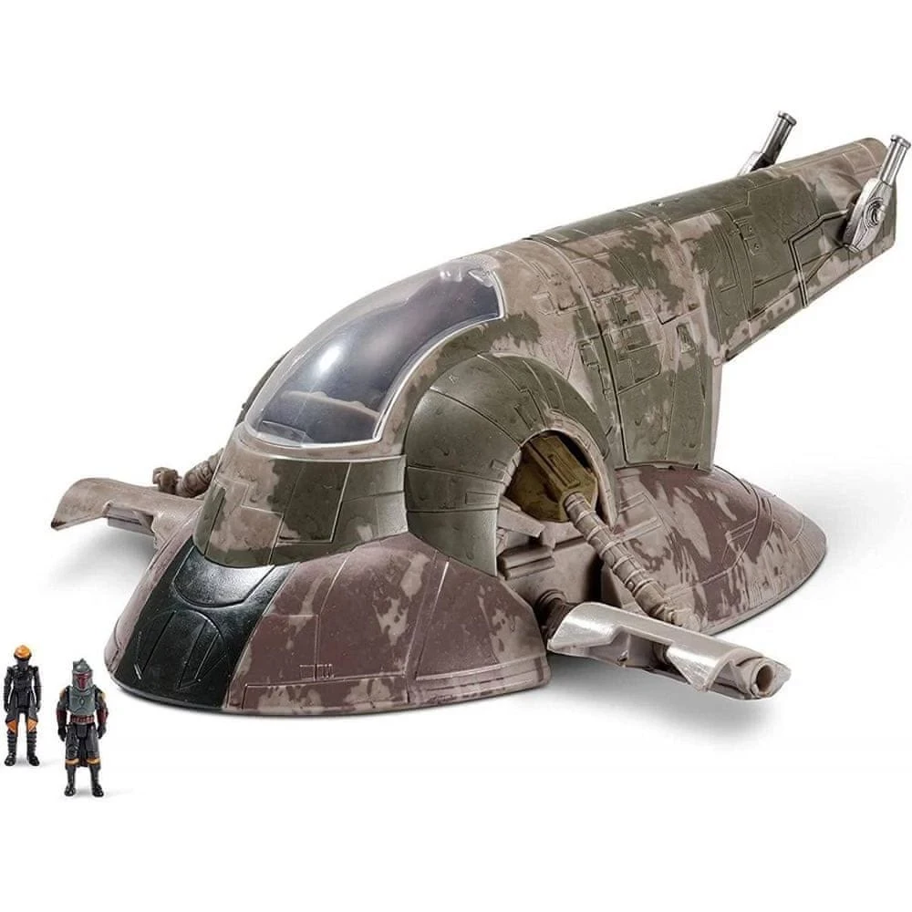 Star Wars Micro Galaxy Squadron vesmírná loď Boba Fetta 20cm s 2 figurkami