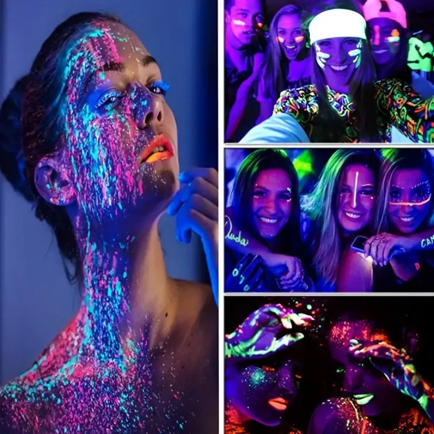 UV barva na tělo žlutá