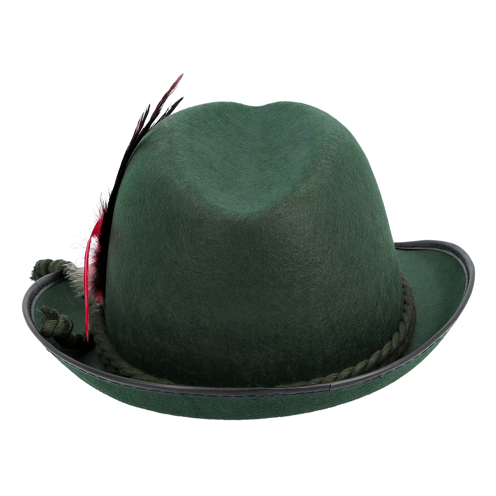 Myslivecký klobouk s pérem