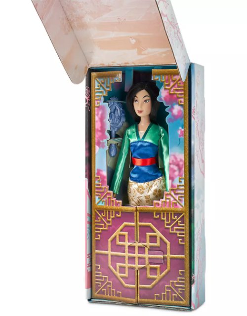 Disney panenka Mulan s hřebenem
