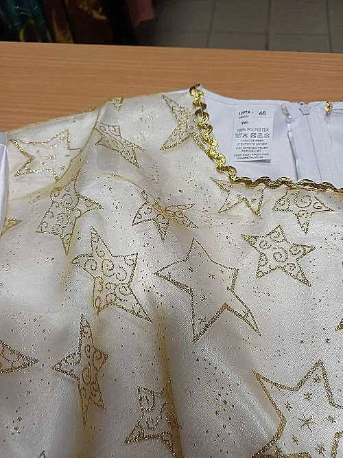 ANDĚL - bílé saténové šaty ANDĚL - bílé saténové šaty