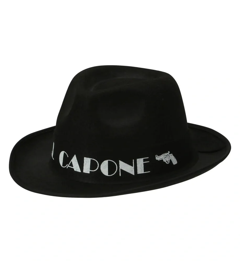 Černý klobouk Al Capone