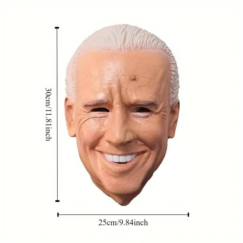 Biden - Latexová maska staršího muže