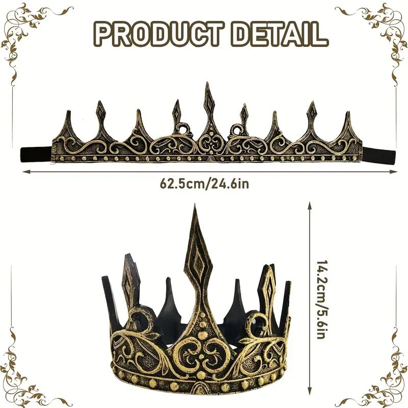 Starožitná královská koruna