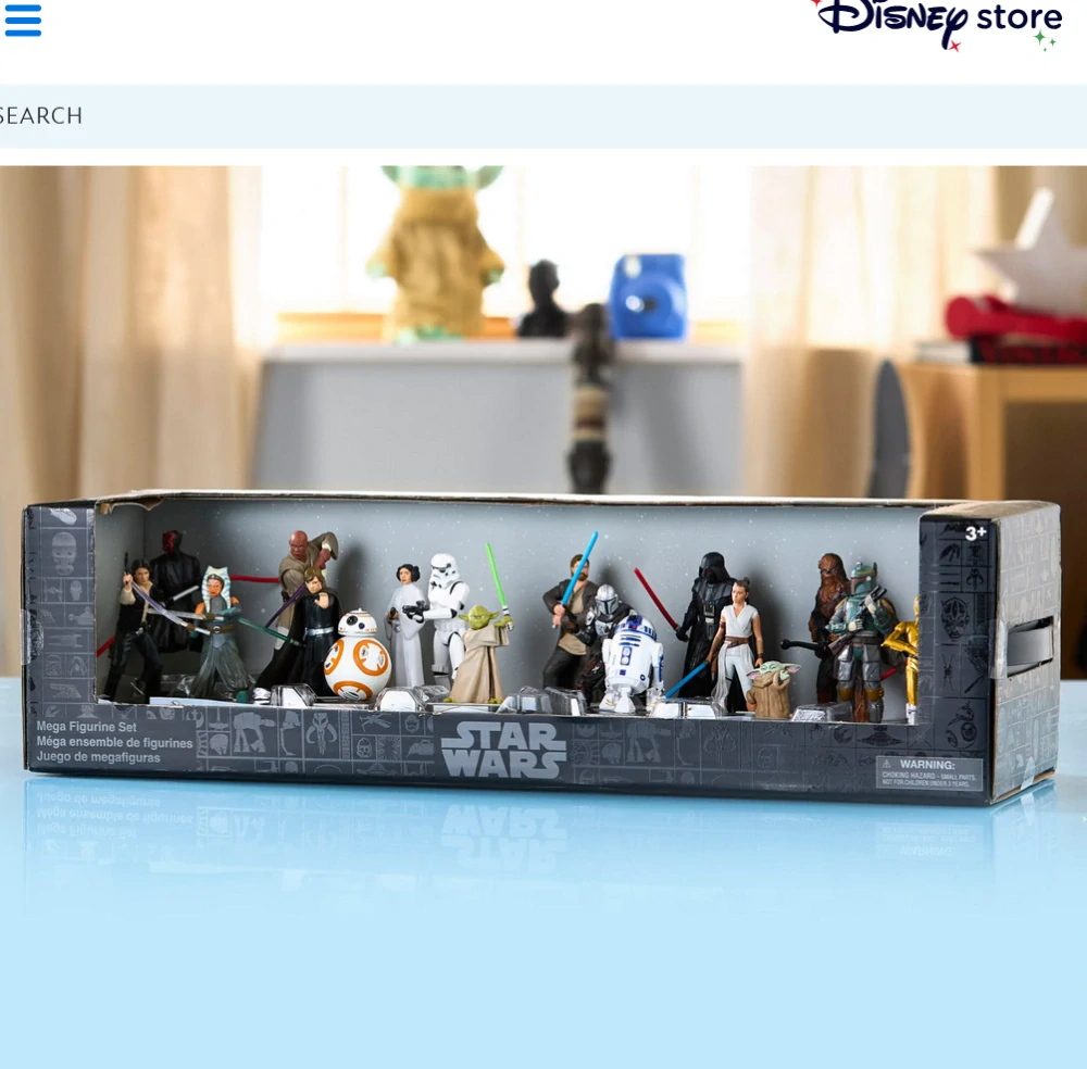 Star Wars deluxe figurky velká dárková sada 