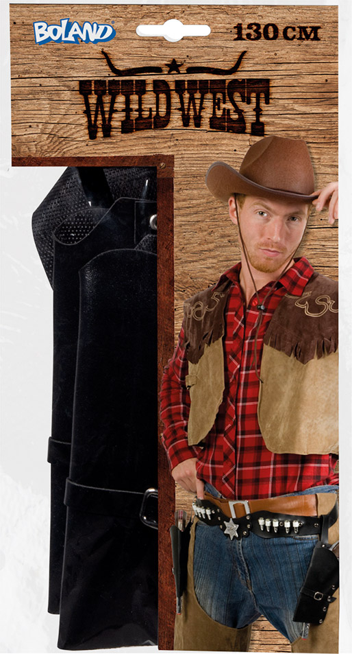 Kovbojský opasek s 2 pouzdry