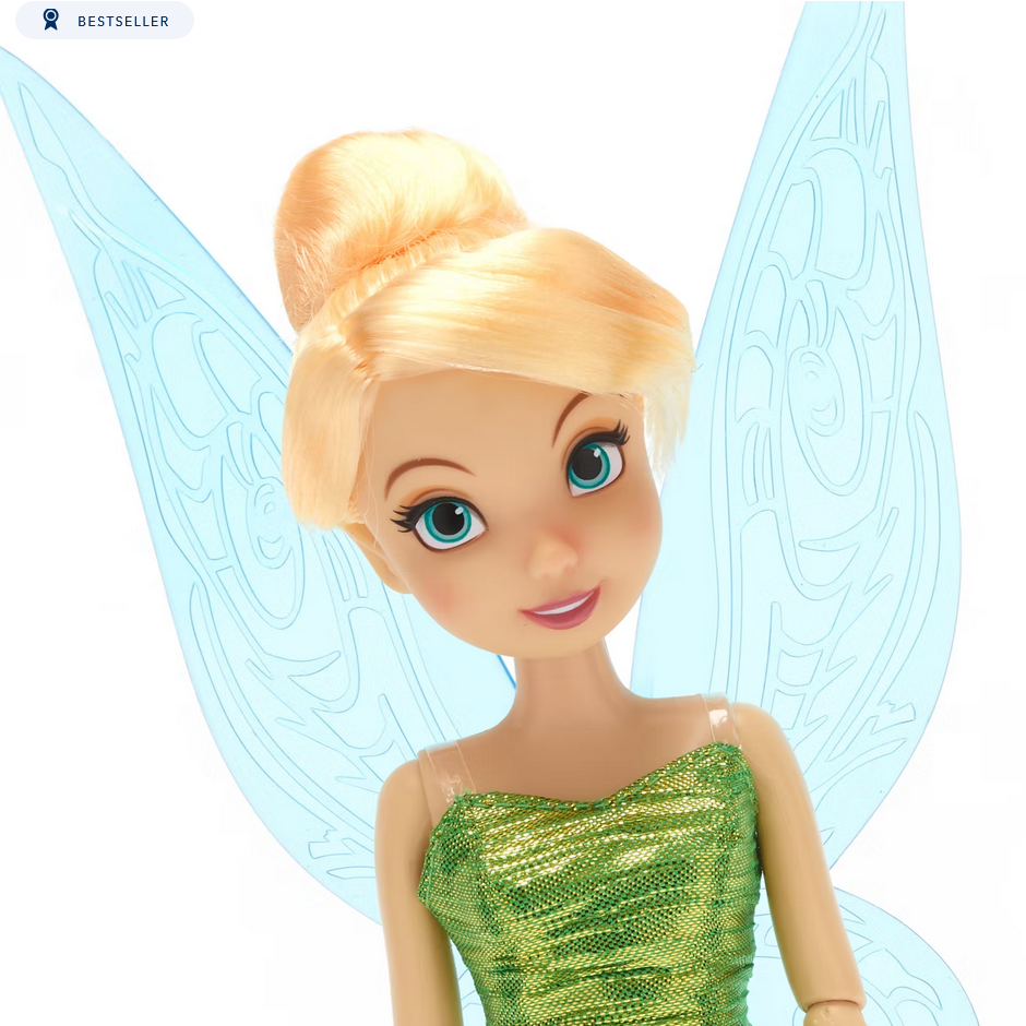Disney panenka Tinker Bell  s hřebenem 