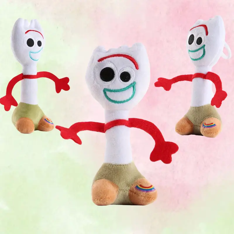 Toy story - plyšový Forky -  Vidlík 15cm