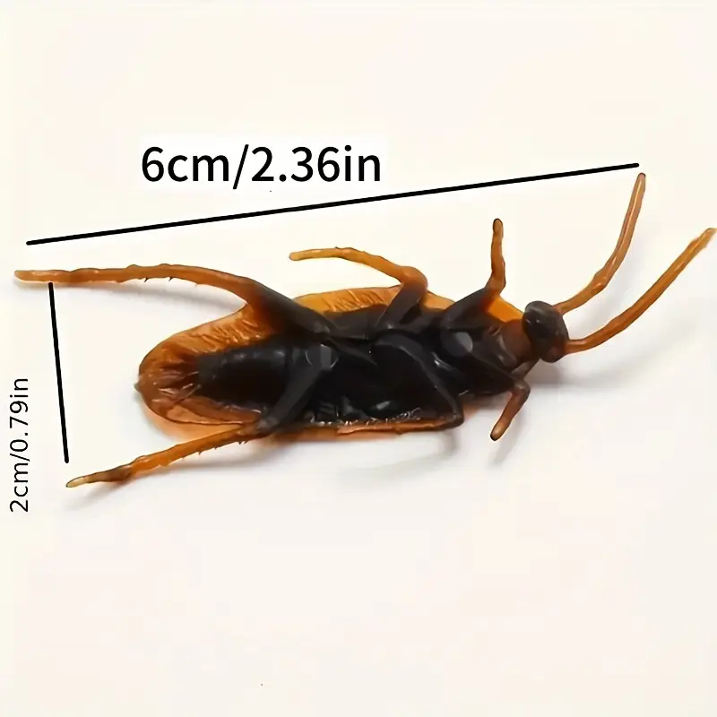 realistický gumový šváb