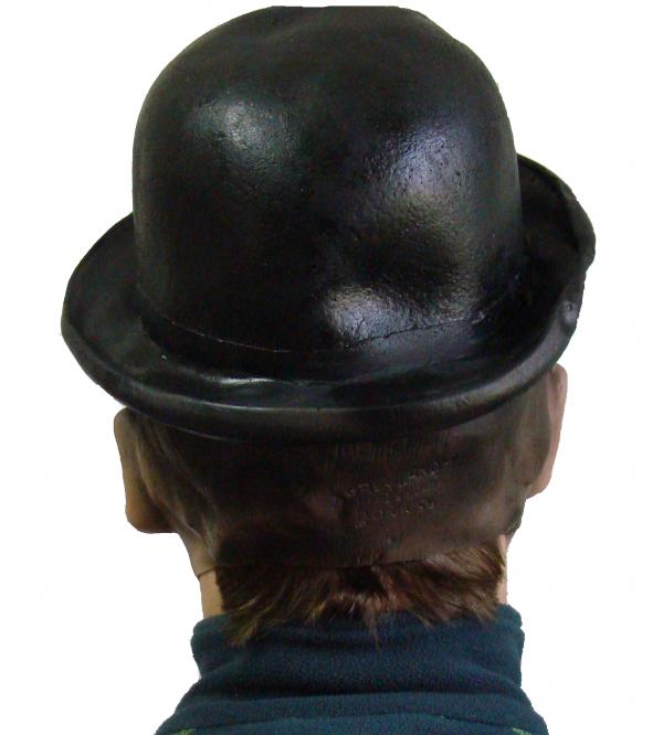 Latexová maska Charlie Chaplin