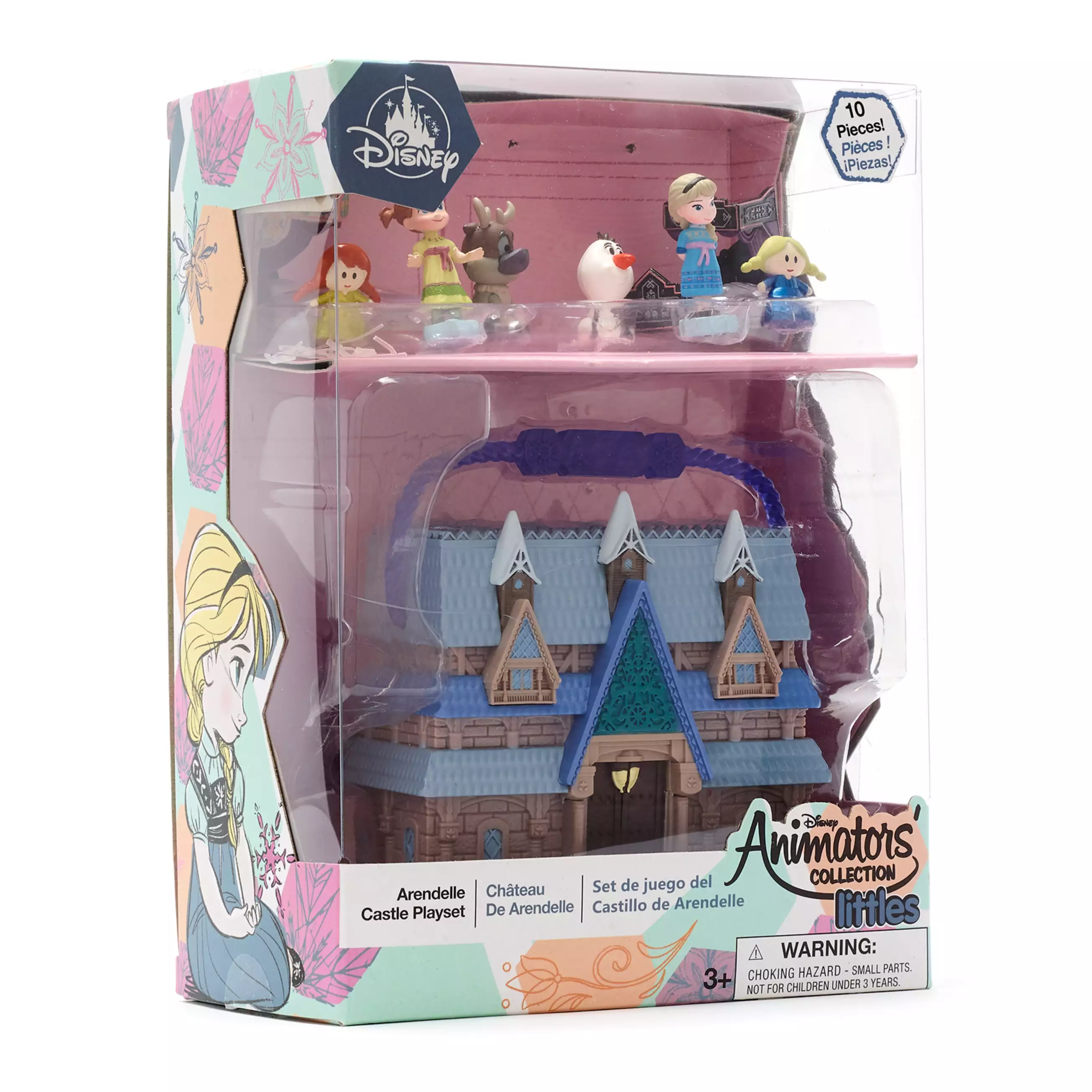 Hrací sada Frozen - hrad Arendelle s doplňky