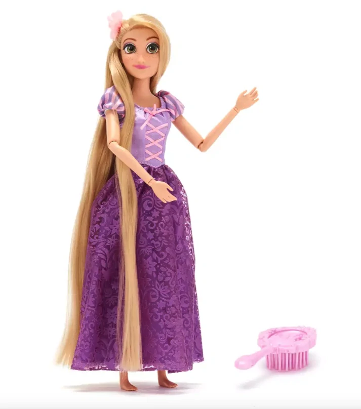 Disney panenka Locika - Rapunzel s hřebenem