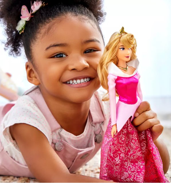 Disney panenka Šípková Růženka s hřebenem