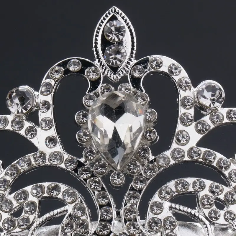 Štrasová barokní korunka do vlasů